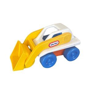 Vintage Little Tikes Front End Loader Bulldozer With Toddle Tot  Made In USA